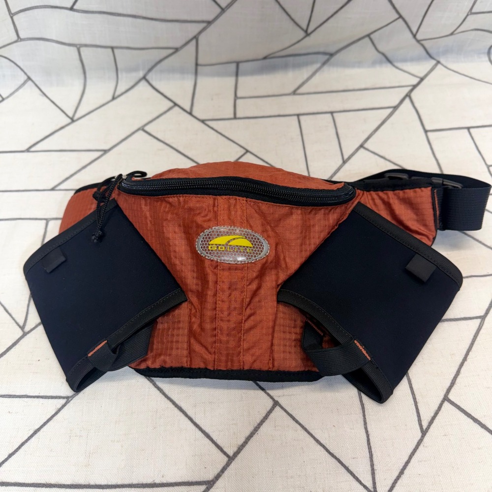 GoLite Waist Pack Fanny Pack OS Orange Trail Running Hiking Ripstop Bag